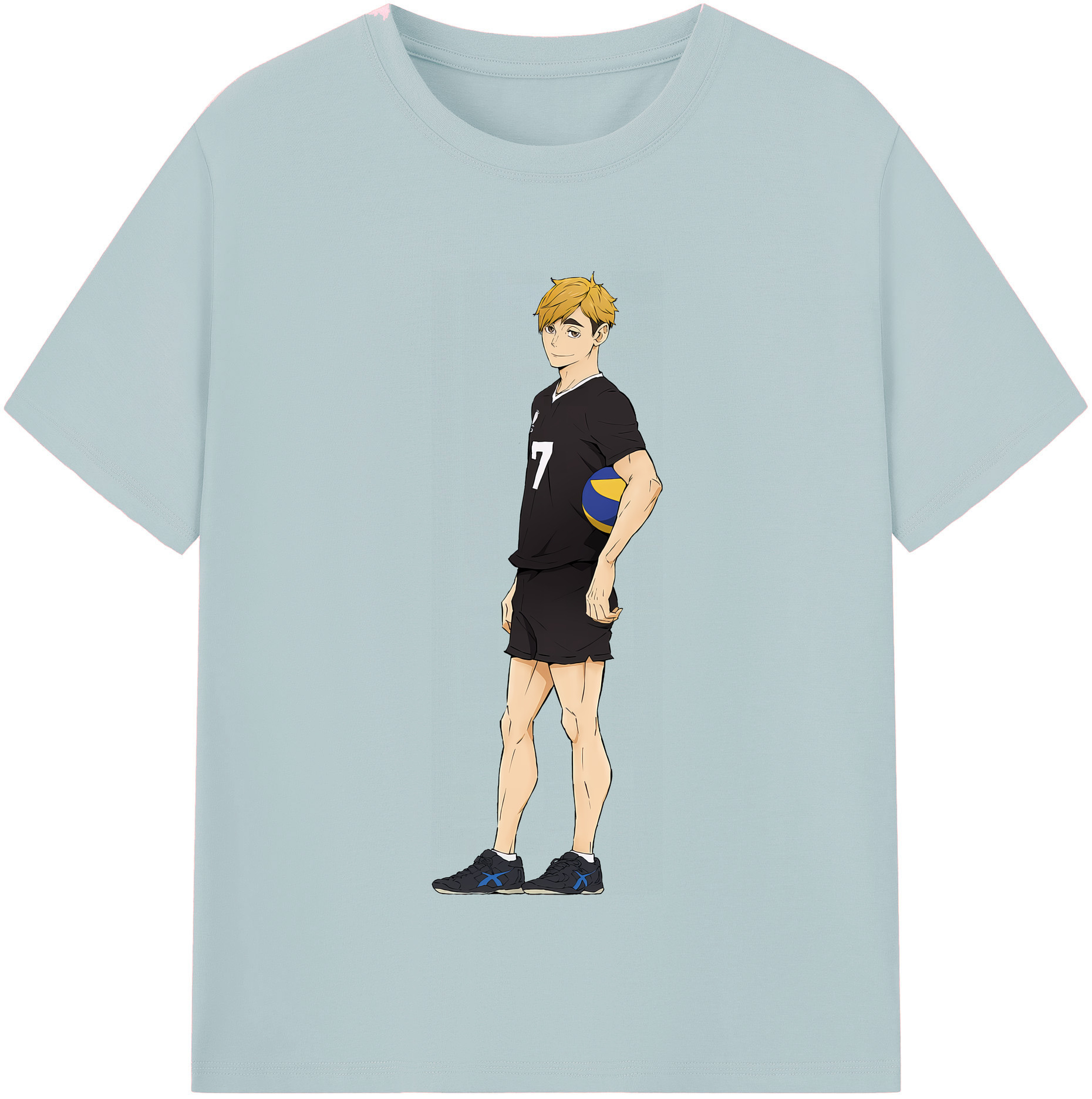 （画像用） ハイキュー!! Haikyu!! 綿100％半袖Tシャツ（フロントプリント）